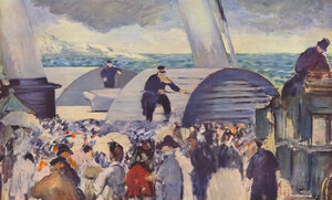 Embarkation after Folkestone